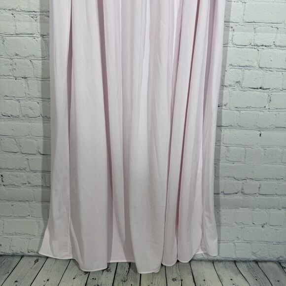 Miss Eileen Nightgown Women Size 1X Pink Mid Length Soft Floral Embroidered - Picture 4 of 13
